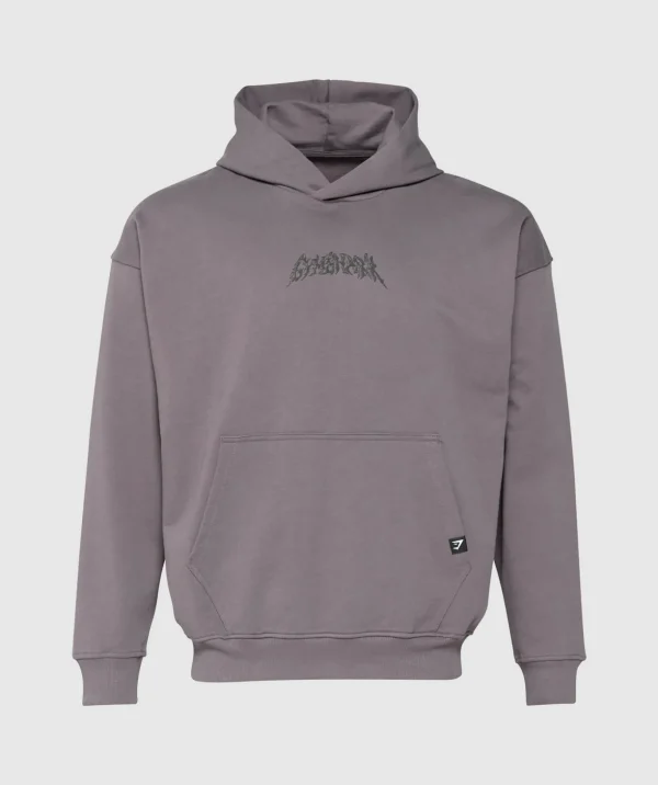 Metal Lifting Graphic Hoodie