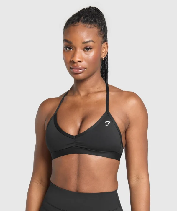 Minimal Halterneck Sports Bra