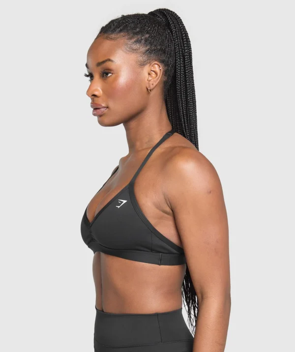 Minimal Halterneck Sports Bra
