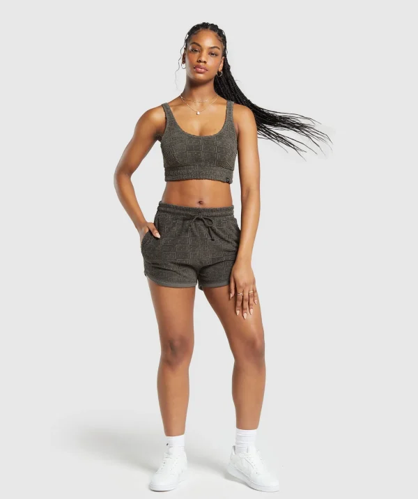 Monogram Towelling Bralette