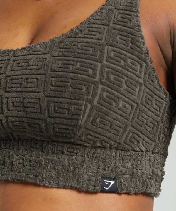 Monogram Towelling Bralette