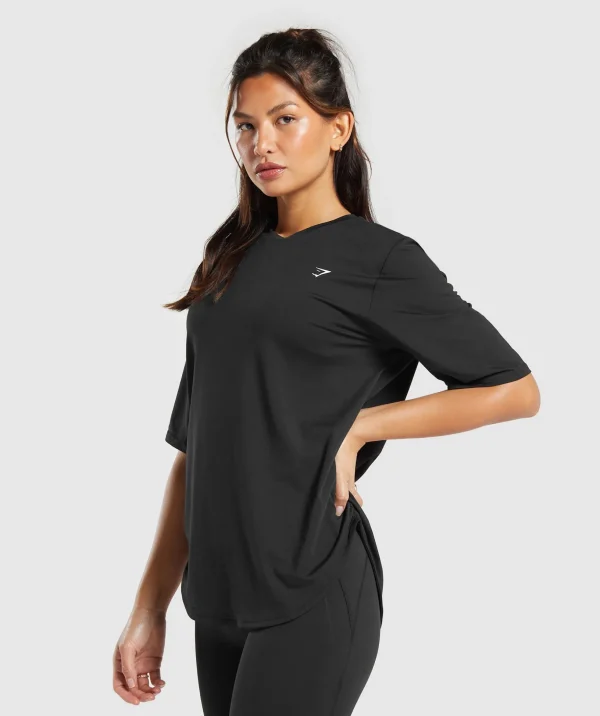 Oversized Ruched T-Shirt