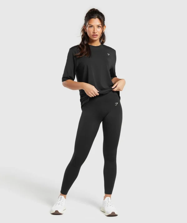 Oversized Ruched T-Shirt