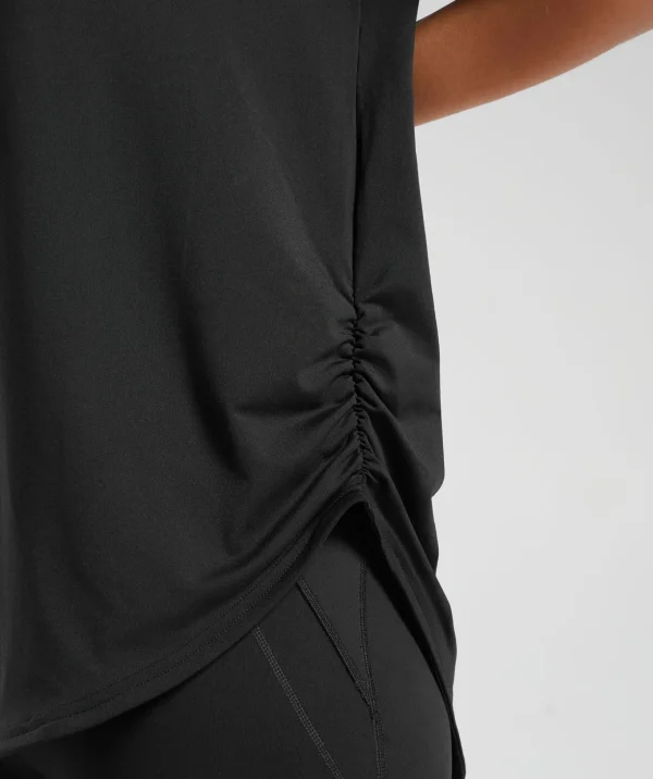 Oversized Ruched T-Shirt
