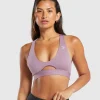 Peek A Boo Sports Bra