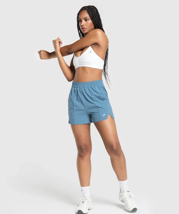Pintuck Shorts