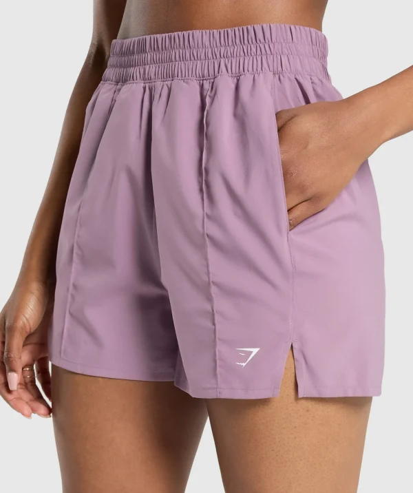Pintuck Shorts