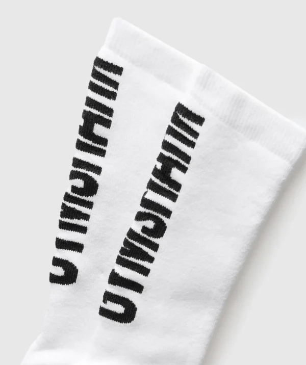 Plush Wordmark Crew Sock