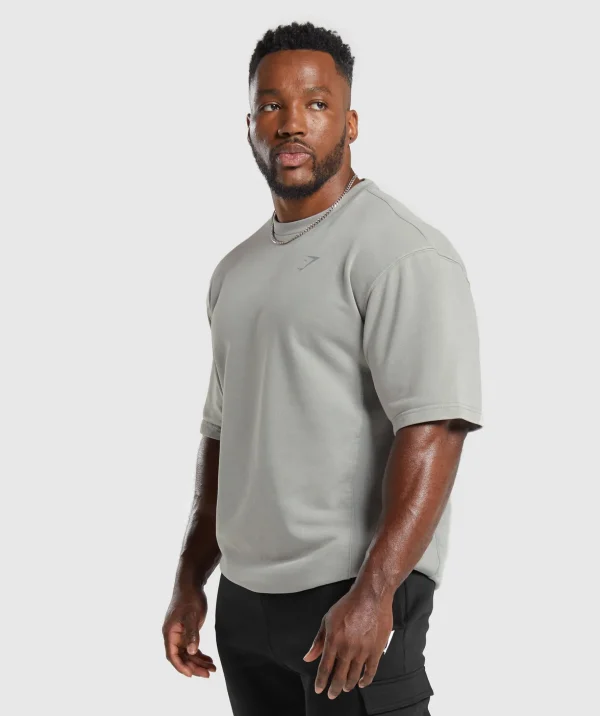 Power Washed Short Sleeve Crew