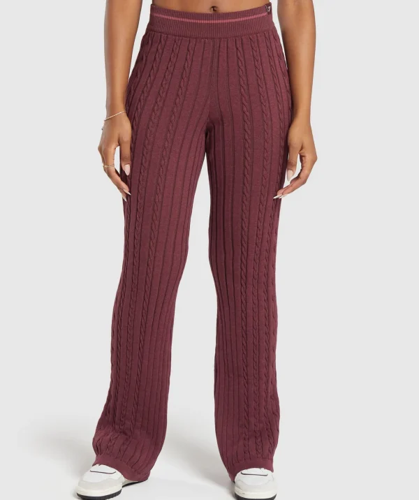 Rest Day Cable Knit Pants