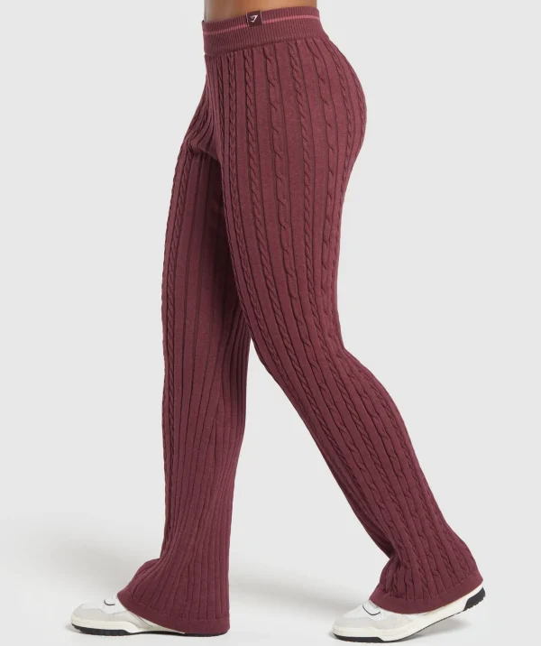 Rest Day Cable Knit Pants