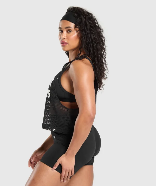 Rest Day Mesh Midi Tank