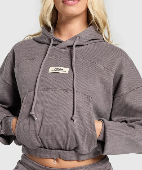 Rest Day Ribbed Hoodie