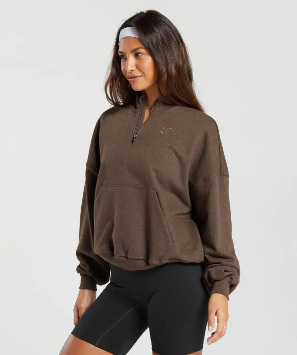 Rest Day Sweats 1/2 Zip Pullover