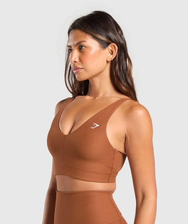 Ribbed Sports Bra