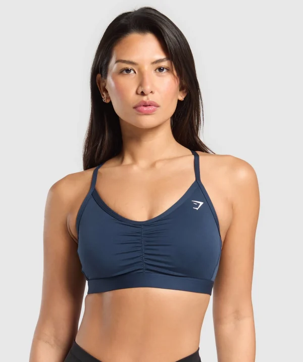 Ruched Sports Bra