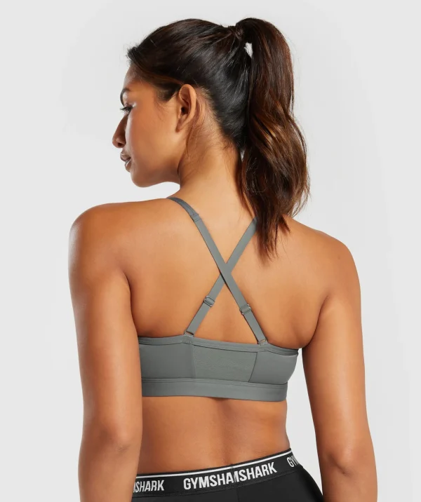 Ruched Sports Bra
