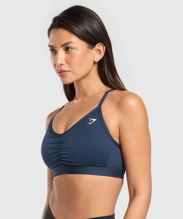 Ruched Sports Bra