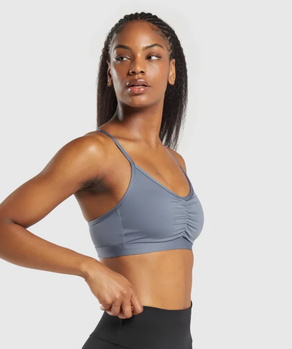 Ruched Sports Bra