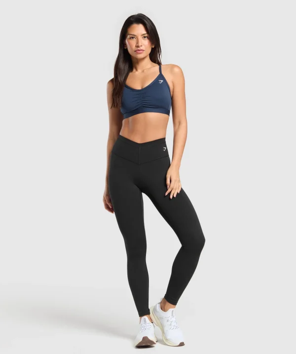 Ruched Sports Bra