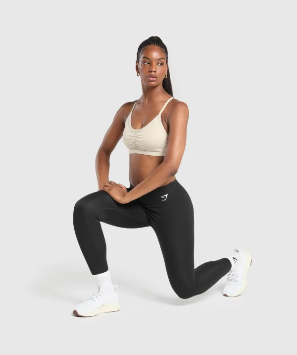 Ruched Sports Bra