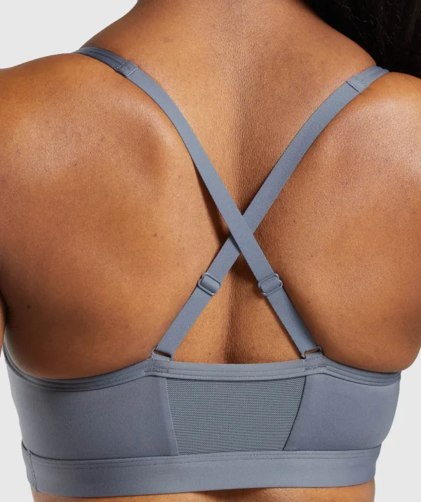 Ruched Sports Bra
