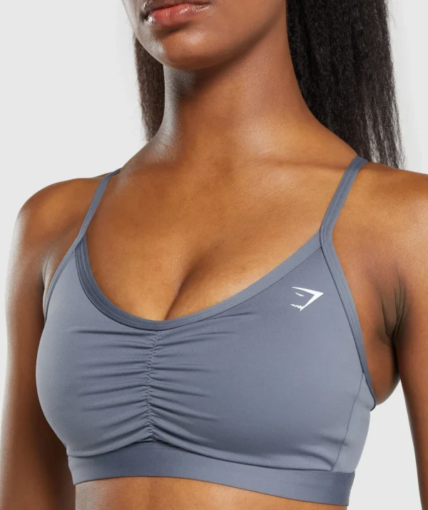 Ruched Sports Bra