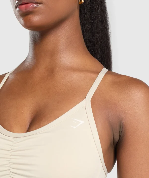Ruched Sports Bra