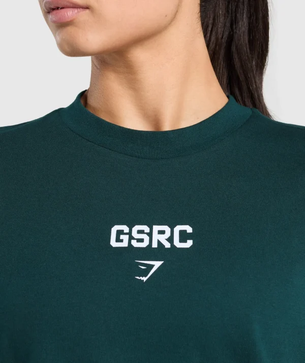 Running Graphic Oversized T-Shirt