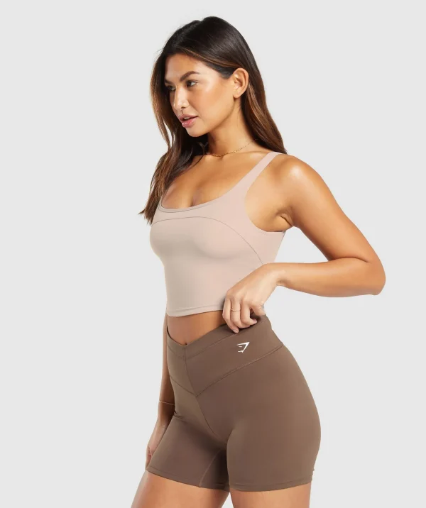 Scoop Back Crop Tank