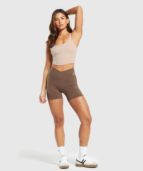 Scoop Back Crop Tank