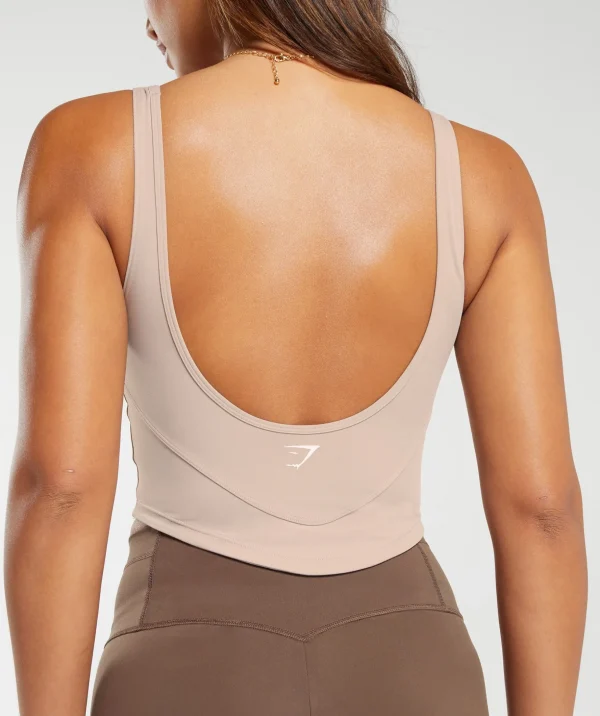 Scoop Back Crop Tank
