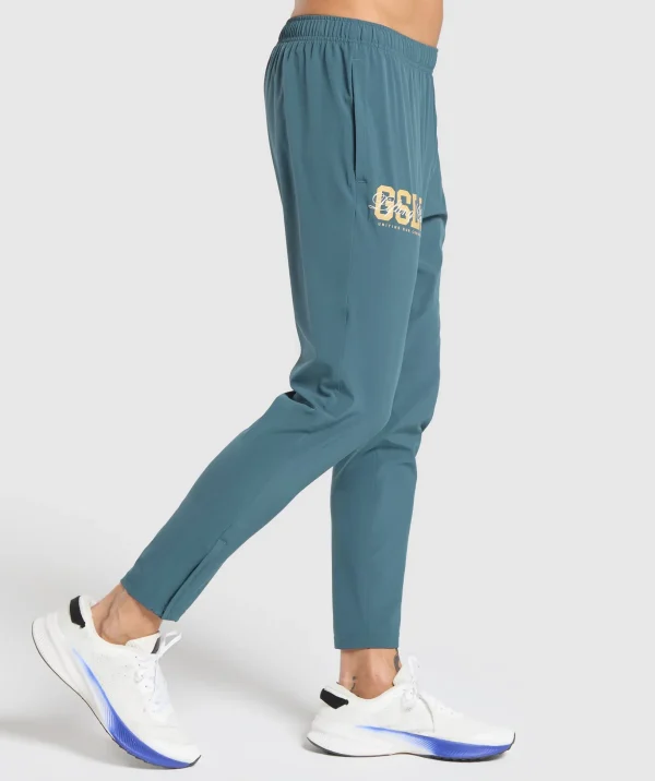 Script Woven Joggers