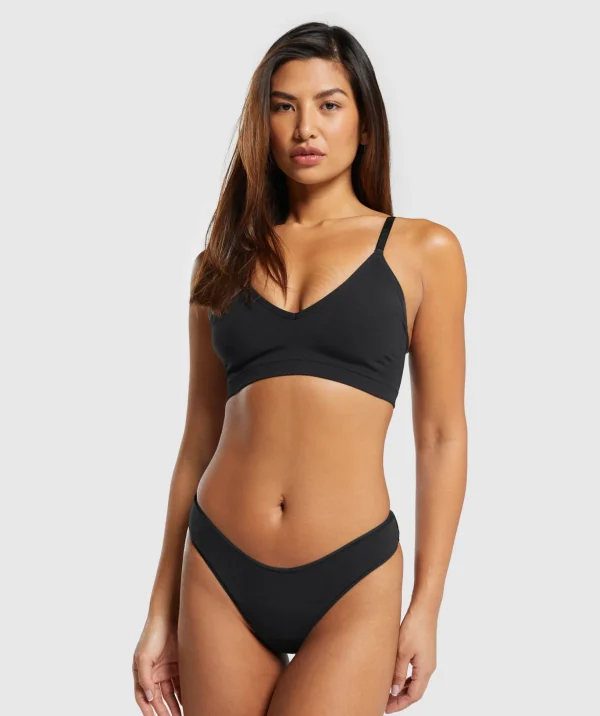 Seamless V Neck Bralette