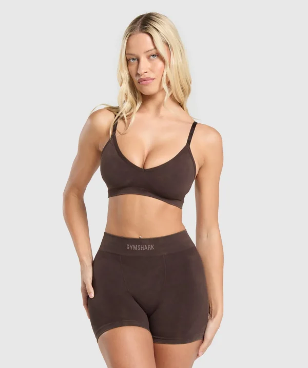 Seamless V Neck Bralette