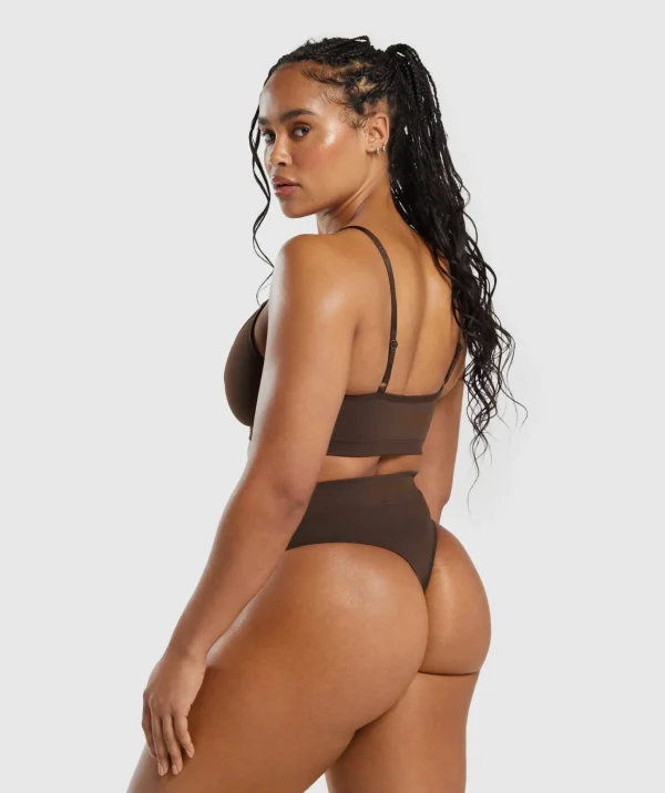 Seamless V Neck Bralette
