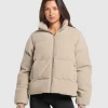 Sherpa Puffer Jacket