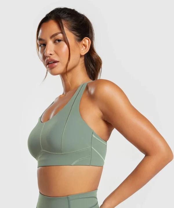 Stitch Feature Sports Bra