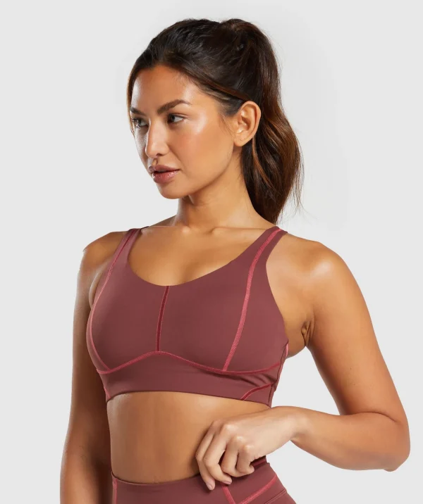 Stitch Feature Sports Bra