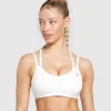Strap Feature Sports Bra
