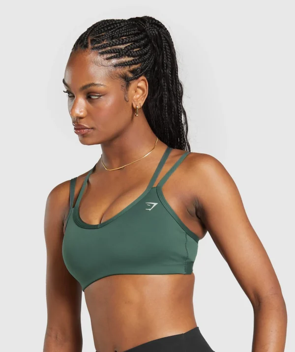 Strap Feature Sports Bra