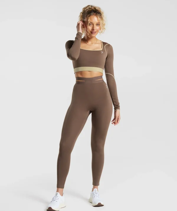 Strappy Waistband Leggings