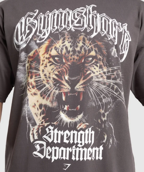 Strength Department Animal Oversized T-Shirt