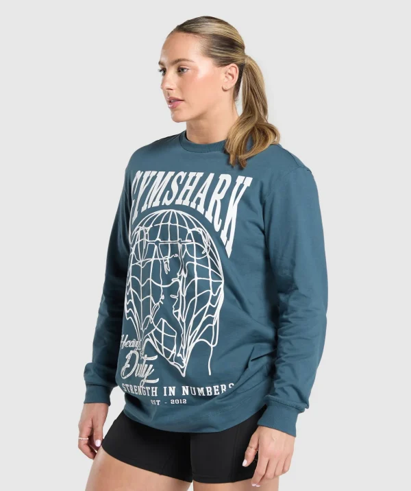 Strength In Numbers Long Sleeve Top