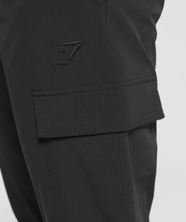 Stretch Woven Cargo Pants