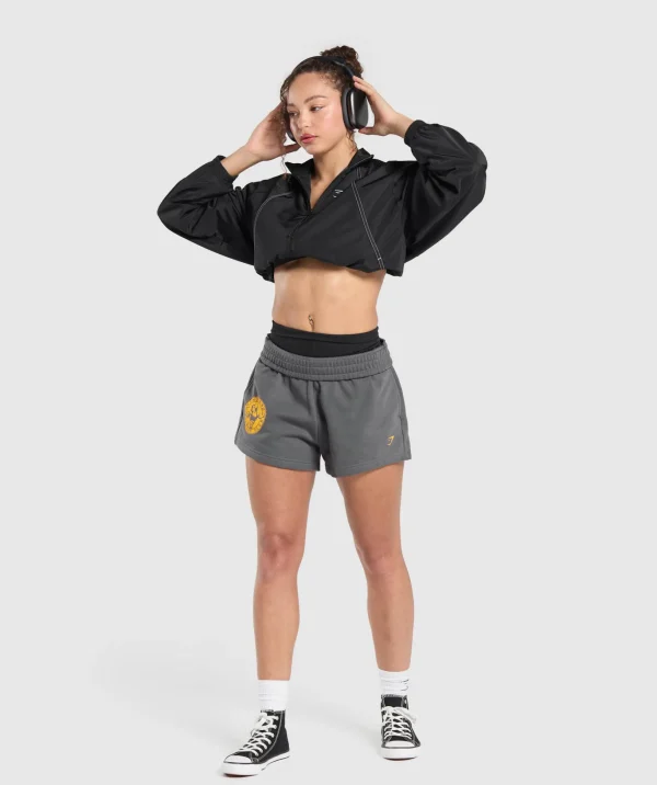 Strong Girl Lifting Club Graphic Shorts