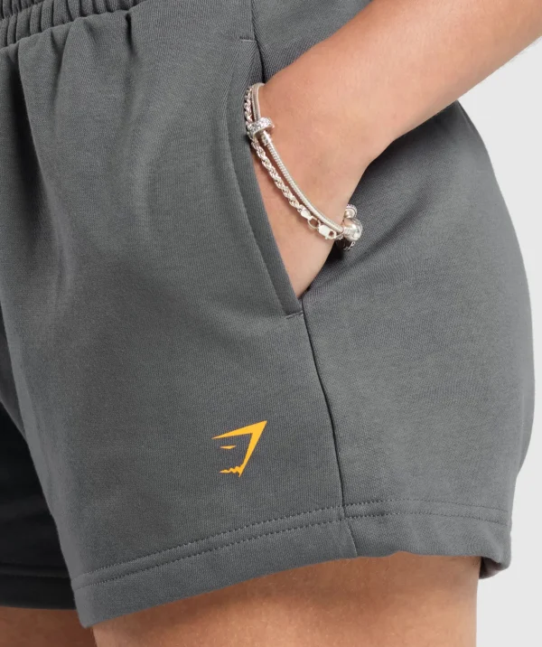 Strong Girl Lifting Club Graphic Shorts