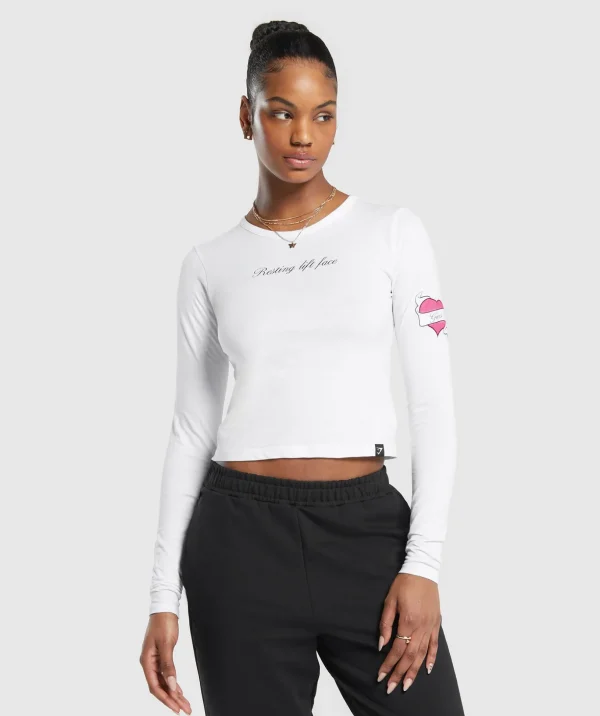 Tattoo Midi Long Sleeve T-Shirt