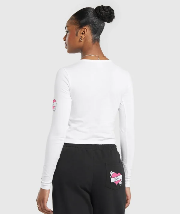 Tattoo Midi Long Sleeve T-Shirt