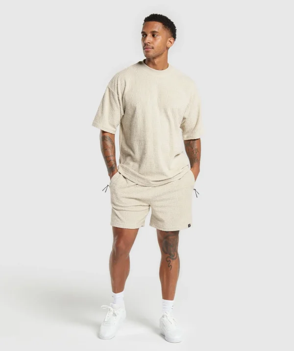 Towelling 7" Shorts